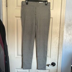 Style & Co. Monochrome Checkered Skinny Pants